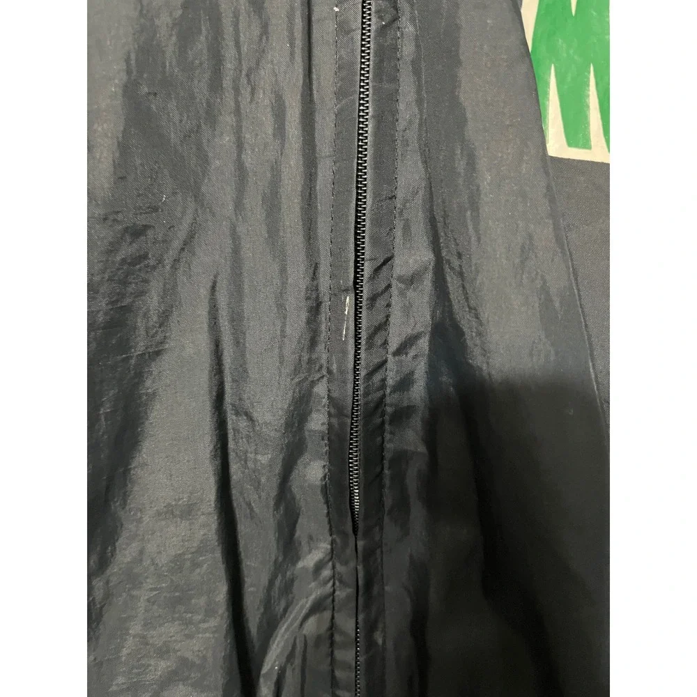 Vintage Mountain Dew Jacket Black Hooded Windbreaker Retro Style Mens XL‎ READ